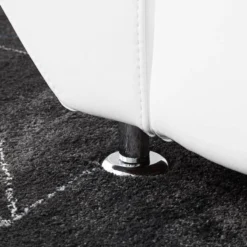 Chaise Longue De Relaxation Califfo -Promos Déco Vestiaire Boutique relaxliege califfo kunstleder weiss 4904580