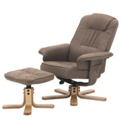 Fauteuil De Relaxation Canillo -Promos Déco Vestiaire Boutique relaxsessel canillo i antiklederlook braun 5131184