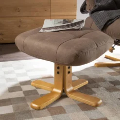 Fauteuil De Relaxation Bordeaux -Promos Déco Vestiaire Boutique relaxsessel lacanau mit hocker microfaser braun 3320969