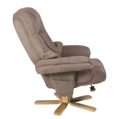 Fauteuil De Relaxation Bordeaux -Promos Déco Vestiaire Boutique relaxsessel lacanau mit hocker microfaser braun 446440