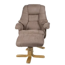 Fauteuil De Relaxation Bordeaux -Promos Déco Vestiaire Boutique relaxsessel lacanau mit hocker microfaser braun 446444