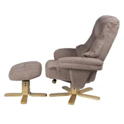 Fauteuil De Relaxation Bordeaux -Promos Déco Vestiaire Boutique relaxsessel lacanau mit hocker microfaser braun 446446