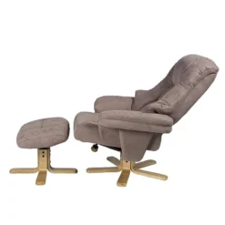 Fauteuil De Relaxation Bordeaux -Promos Déco Vestiaire Boutique relaxsessel lacanau mit hocker microfaser braun 446447