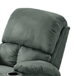 Fauteuil De Relaxation Norvell -Promos Déco Vestiaire Boutique relaxsessel norvell microfaser dunkelgruen 4874236