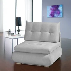 Fauteuil Convertible Elisa II -Promos Déco Vestiaire Boutique schlafsessel elisa ii microfaser platin 5114460