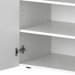 Meubles à Chaussures Adana -Promos Déco Vestiaire Boutique schuhkommode adana ii hochglanz weiss 5157432