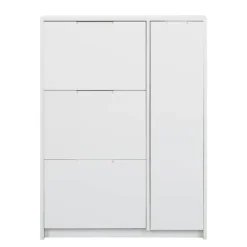 Meuble à Chaussures Glaze -Promos Déco Vestiaire Boutique schuhkommode glaze hochglanz weiss 368262