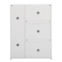 Meuble à Chaussures Glaze -Promos Déco Vestiaire Boutique schuhkommode glaze hochglanz weiss 368264