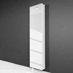 Meuble à Chaussures Boston -Promos Déco Vestiaire Boutique schuhschrank boston mit spiegel weiss 4947100