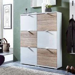 Meuble à Chaussures Colorado -Promos Déco Vestiaire Boutique schuhschrank colorado ii weiss 523133