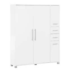 Meuble à Chaussures Pisa III 17 Meuble à Chaussures Pisa III -Promos Déco Vestiaire Boutique schuhschrank goliath weiss 419046