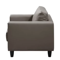 Fauteuil Bexwell I 39 Fauteuil Bexwell I -Promos Déco Vestiaire Boutique sessel bexwell kunstleder grau 5052684