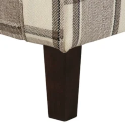 Fauteuil à Oreilles Colmar XL -Promos Déco Vestiaire Boutique sessel corteen webstoff braun beige 4283716