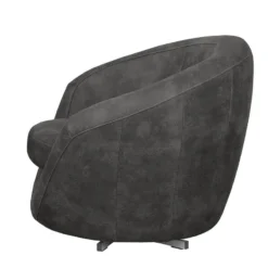 Fauteuil Marvin -Promos Déco Vestiaire Boutique sessel duhnen antiklederlook dunkelgrau 4107520