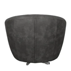 Fauteuil Marvin -Promos Déco Vestiaire Boutique sessel duhnen antiklederlook dunkelgrau 4107524