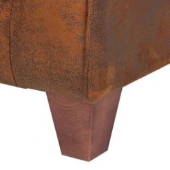 Fauteuil Even -Promos Déco Vestiaire Boutique sessel even microfaser braun 254005