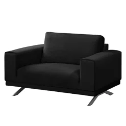 Fauteuil Lorcy -Promos Déco Vestiaire Boutique sessel lorcy samt anthrazit 4892792