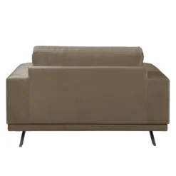 Fauteuil Lorcy -Promos Déco Vestiaire Boutique sessel lorcy samt latte macchiato 4892676