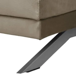 Fauteuil Lorcy -Promos Déco Vestiaire Boutique sessel lorcy samt latte macchiato 4892688