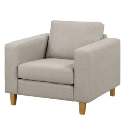 Fauteuil MAISON -Promos Déco Vestiaire Boutique sessel maison webstoff granit 4869008