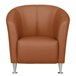 Fauteuil Minga -Promos Déco Vestiaire Boutique sessel minga echtleder cognac 4474152