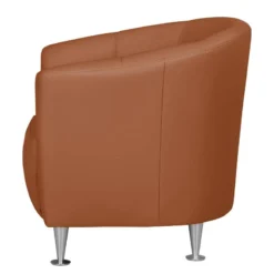 Fauteuil Minga -Promos Déco Vestiaire Boutique sessel minga echtleder cognac 4474160