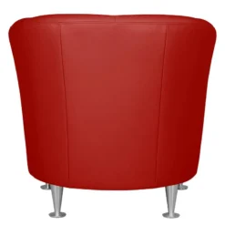 Fauteuil Minga -Promos Déco Vestiaire Boutique sessel minga echtleder rot 4474044