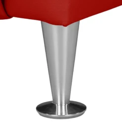 Fauteuil Minga -Promos Déco Vestiaire Boutique sessel minga echtleder rot 4474064