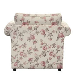 Fauteuil Rosehearty 13 Fauteuil Rosehearty -Promos Déco Vestiaire Boutique sessel rosehearty webstoff creme rose 4191084