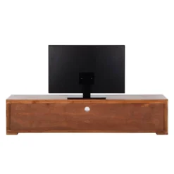 Meuble TV Vision II -Promos Déco Vestiaire Boutique tv lowboard vision ii akazie massiv 4024636