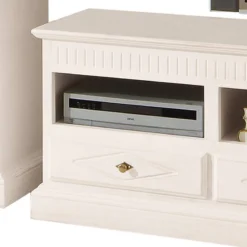 Ensemble De Meubles TV La Carlotta -Promos Déco Vestiaire Boutique tv wohnwand la carlotta pinie massiv creme 490644