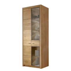 Ensemble De Meubles Floriano III (4 él.) -Promos Déco Vestiaire Boutique vitrinenschrank floriano ii inkl beleuchtung asteiche asteiche dekor 4933772