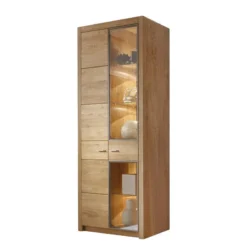 Ensemble De Meubles Floriano III (4 él.) -Promos Déco Vestiaire Boutique vitrinenschrank floriano ii inkl beleuchtung asteiche asteiche dekor 4933776