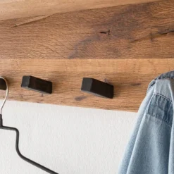 Porte-manteaux Mural Forunas I -Promos Déco Vestiaire Boutique wandgarderobe forunas i zerreiche wildeiche massiv 4012752