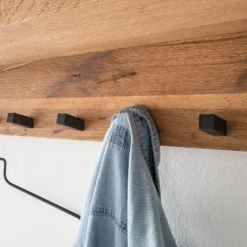 Porte-manteaux Mural Forunas I -Promos Déco Vestiaire Boutique wandgarderobe forunas i zerreiche wildeiche massiv 4012760