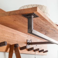 Porte-manteaux Mural Forunas II 9 Porte-manteaux Mural Forunas II -Promos Déco Vestiaire Boutique wandgarderobe forunas ii zerreiche wildeiche massiv 3716845