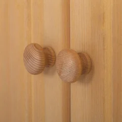 Meuble TV Lillehammer III -Promos Déco Vestiaire Boutique wohnwand lillehammer iii 3 teilig kiefer massiv kiefer 1655226