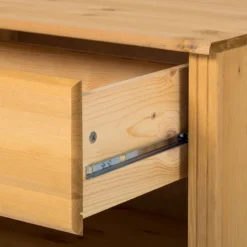 Meuble TV Lillehammer III -Promos Déco Vestiaire Boutique wohnwand lillehammer iii 3 teilig kiefer massiv kiefer 1655230