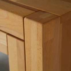 Meuble TV Majona 29 Meuble TV Majona -Promos Déco Vestiaire Boutique wohnwand majona 4 teilig inkl beleuchtung kernbuche massiv 980766